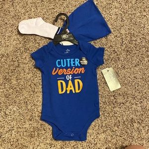 🧡 2/$15🧡 Adorable NWT 9 Month 3 Piece Set 💙